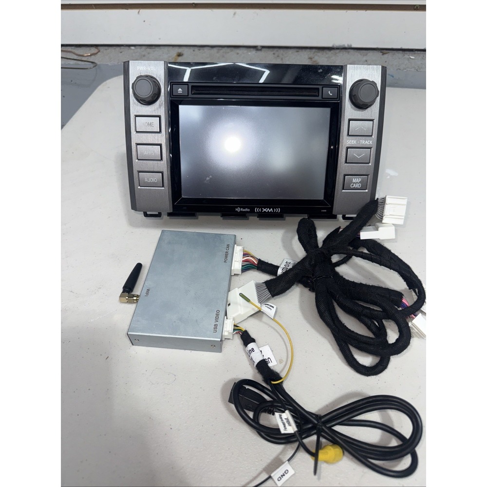 Toyota Tundra OEM 14-19 GPS Radio Touch Screen CD MP3 & Wireless CARPLAY ADAPTER